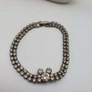 Mickey mouse rhinestone crystal sparkle bracelet luxe styled cute and trendy